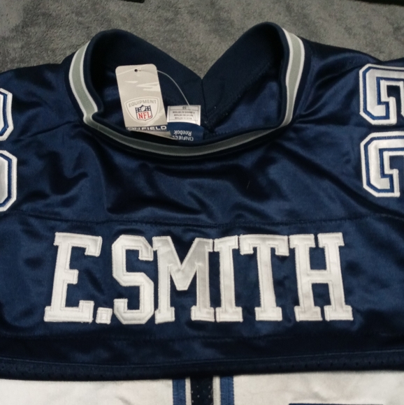 Nwt Vintage Early 2000's Emmit Smith Reebok On Field Jersey - Picture 11 of 13